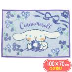  покрывало на колени покрывало Cinnamoroll синий. . цветок . Cinnamoroll круг .3805004200 Sanrio герой заднее крыло Kett зима защищающий от холода одеяло плед 