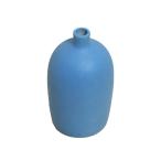 PRANTZ　プランズ　花瓶　フラワーベース　鉢植え　一輪挿し　陶器　シンプル　カラー：ブルー　製品サイズ：直径約7cm　高さ約14cm　口径約1.5cm