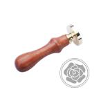 WAXLABO　ワックスラボ　スタンプ　シーリングワックス　封ろう 封蝋　花　バラ　直径2.5cm