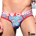 ビキニブリーフAndrewChristian アンドリュークリスチャン ハート タグレス ビキニブリーフ性下着　パンツ ホワイトデー