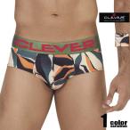 CLEVER クレバー Collness Briefs ボタニカル 柄 ワイドウエストバンド ビキニブリーフ性下着　パン ホワイトデー