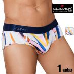 CLEVER クレバー OBSIDIAN PIPING BRIEF モダン カラフル 光沢ウエストバンド ビキニブリーフ性下着　 ホワイトデー