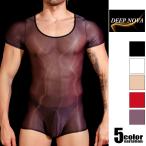 DEEP NOVA/ глубокий noba атлас style глянец .. чувство боди прозрачный мужчина нижнее белье мужской верх и низ в одном корпусе 