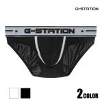  bikini Brief G-Stationji- station superTES very thick waist band monochrome full back bikini Brief White Day 