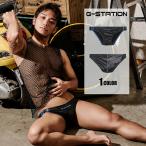 G-Station/ジーステーション フェイクレザー 海水パンツ 海パン 競泳水着 ビキニ型スイムウェア スイムウェア