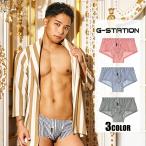 G-Station/ji- стойка Rollei z цельный шитье полоса Short трусы мужской мужчина нижнее белье разрез выпуклость передний цельный шитье хлопок .