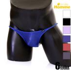  мужской T-back [La-PommeHomme/la Poe m* Homme ]T передний прозрачный .. нижний одежда брюки мужчина нижнее белье 