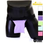  мужской T-back [La-PommeHomme/la Poe m* Homme ]E6000 ткань талия швейная резинка фундоси сделано в Японии белье фундоси растягивать. хороший .... ощущение 