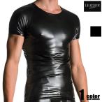 Leather collection/レザーコレクション wild Tシャツ フェイクレザー Vネック マッスルタンクトップ マ ホワイトデー
