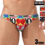 ショッピングビキニ ビキニブリーフ SEOBEAN SEXY LOW RISE BRIEF BIKINI 男性下着　パンツ　 ストロベリー カラフル ホワイトデー