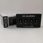  аудио интерфейс M-Track Duo черный M-Audio Mac Win DTM DAW низкий шум кабель отсутствует USED товар 