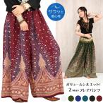  этнический принт 2way широкий flare pants низ 10 минут длина комбинезон все в одном топ на бретелях pi- кок рисунок брюки искусственный шелк все 6 цвет 