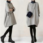  футболка bai цвет женский осень предмет красивый . с высоким воротником колени верх и низ One-piece туника длинный рукав осень-зима взрослый симпатичный карман casual Zip имеется тянуть over 