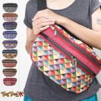 ショッピングエスニック レディース メンズ ワンショルダー斜め掛け エスニック ！織り生地ボディバッグ 秋冬 メール便OK