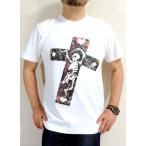 ダンスダンス髑髏クロスＴシャツメキ...