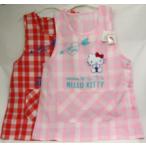 ハローキティエプロン　婦人用M-Lサイズ　ミドル丈　脇ボタン留