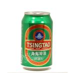 【常温便】【ビール】中国人気NO.1ビール チンタオビール／青島ビール330ml缶【6901035605274 】【異なる配送便の商品の同時購入不可】