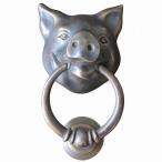  свинья. дверь knock вход дверь no машина латунный под старину P-139[ свинья ... колокольчик дверь bell дверь звонковое устройство дверь оборудование орнамент ворота оборудование орнамент ]YSA-370918