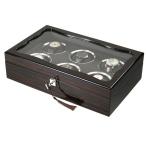  бесплатная доставка кейс для часов 2 шт из дерева 3шт.@/4шт.@/6шт.@/9шт.@ наручные часы место хранения кейс для коллекции ощущение роскоши jue Reebok s2 ступенчатый часы аксессуары День отца подарок мужской 