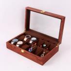  бесплатная доставка кейс для часов 6шт.@ из дерева 6шт.@ наручные часы место хранения кейс для коллекции ощущение роскоши jue Reebok Swatch аксессуары День отца подарок мужской женский .