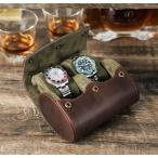  бесплатная доставка рука кейс для часов натуральная кожа телячья кожа . старый кейс для часов 2 шт для прямоугольный часы кейс место хранения box кейс для коллекции перевозка удобный compact подарок видеть .