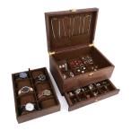  бесплатная доставка кейс для часов 10шт.@ из дерева выдвижной ящик имеется грецкий орех из дерева 10шт.@ наручные часы место хранения кейс для коллекции ощущение роскоши jue Reebok s2 ступенчатый часы аксессуары День отца 