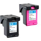 HP121XL 黒+カラー2個セット 大容量 増量版 Black Tri-color ENVY 100 110 120 121対応 CC641HJ CC644HJ 再生インクカートリッジ