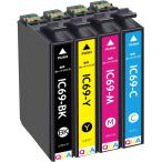 IC4CL69 エプソン互換インク 4色セッ