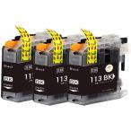 brother ブラザー LC113BK ブラック 3個�