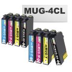 MUG-4CL 互換インクカートリッジ エプソン Epson マグカップ 4色セット×2 合計8本 互換インク EW-452A EW-052