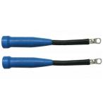 WCT38 ケーブルジョイント メス 2セット 完成品 キャプタイヤケーブル ジョイント 溶接 ケーブルコネクタ 38sq 38スケ 黒色 溶接用