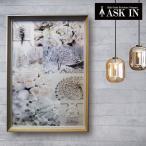 クリスタルアート　ブランシュ372　アートパネル 44x64cm 写真 おしゃれ キラキラ ゴージャス