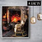 クリスタルアート ダンロ404 アートパネル 51x61cm 写真 おしゃれ キラキラ ゴージャス アスクイン ASK IN