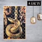  crystal искусство Gold Sune -k41x61cm. Sune -k животное искусство panel модный Kirakira роскошный открытие праздник . новое здание праздник . подарок ASK INask in 