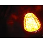 激光LEDクリスタルハイパワーマーカー　アンバー/アンバー（橙/橙）　12V/24V共用