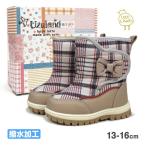 スノーブーツ キッズ ベビー 女の子 撥水 UZULAND あったか マジックテープ スノトレ