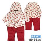 ( бесплатная доставка ) Jump костюм водоотталкивающая отделка цветочный принт baby Kids ребенок девочка с хлопком комбинезон 