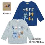 ショッピングアンパンマン (メール便送料無料)長袖Tシャツ アンパンマン だだんだん ベビー キッズ 子供服 シャツ 男の子