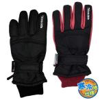 スキーグローブ レディース 手首ベルト 手袋 スキー手袋 裏フリース