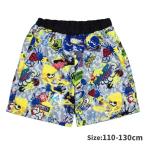 ショッピング子供水着 (値下）(メール便送料無料)子供水着 キッズ サーフパンツ スプラトゥーン 男の子 インナーパンツ付き