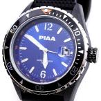 PIAA 腕時計 クオーツ 200m防水 カーボンファイバー PWT001 BL
