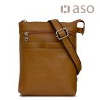 ショルダーバッグ 革 小さめ キャメル 斜めがけ 日本製 AV-H131