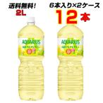 アクエリアス 1日分のマルチビタミン 2L PET 12本(6本×2ケース) スポーツドリンク ビタミンC 送料無料 まとめ買い コカコーラ社直送
