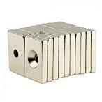 10¸Ä¥»¥Ã¥È ³Ñ·¿ »®·êÉÕ¤ ¶¯ÎÏ¥Þ¥°¥Í¥Ã¥È N50 30 ¡ß 20 ¡ß 5 mm ·ê¡§5mm ET-NMG-028