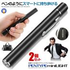 2個セットペンライトled懐中電灯...