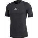 [adidas]アディダス メンズサッカーウェア ALPHASKIN TEAM ショートスリーブシャツ (EVN56)(CW9524) ブラック[取寄商品]