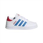 [adidas]アディダス ジュニアシューズ COREBREAK K (GW2890) フットウェアホワイト/ブルーラッシュ/ビビッドレッド[取寄商品]