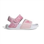 ショッピングアディダス サンダル [adidas]アディダス サンダル ADILETTE SANDAL K (ID2624) クリアピンク/ピンクフュージョン/フットウェアホワイト [取寄商品]