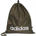 【1点までメール便可】 [adidas]アディダス リニアジムサック (KUK78)(JX9045) オリーブストレータ/ホワイト[取寄商品]