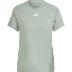 [1 пункт до почтовая доставка возможно ] [adidas] Adidas женский AEROREADYto дождь Esse n автомобиль ruz Mini maru Logo вырез лодочкой короткий рукав футболка (NEN26)(JC9531) [ посылать за товар ]
